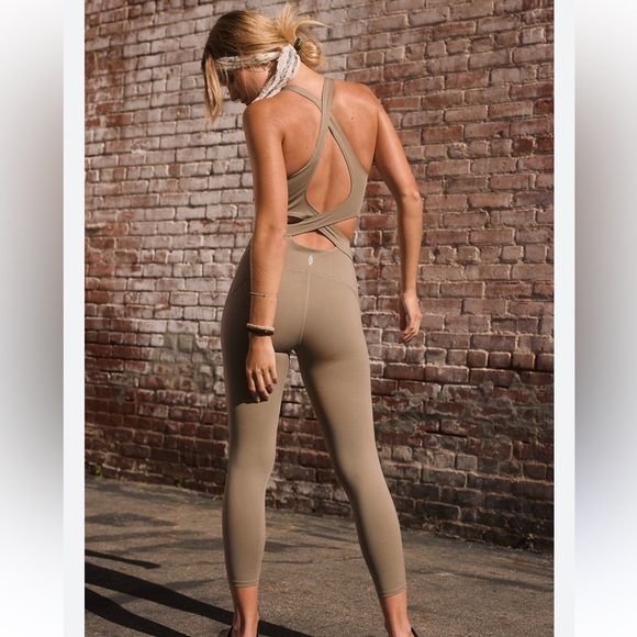 Free People Movement Back it Up Jumpsuit - Picture 2 of 5